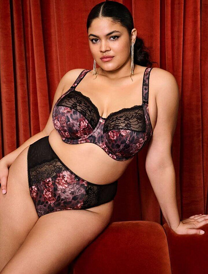 Фото Красивый =принованный бюстгальтер на большую грудь Elomi