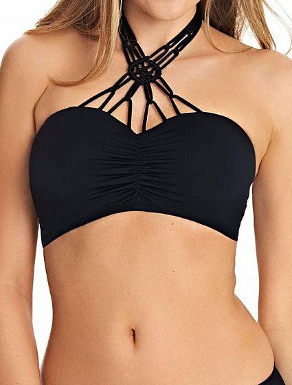 Купальник (бюст) FREYA MACRAME 4053, Черный